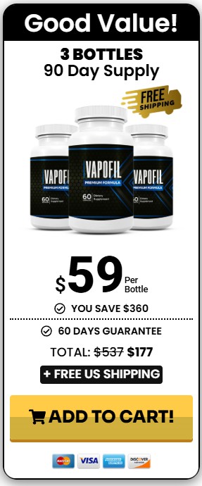 VapoFil 3 Bottle Price